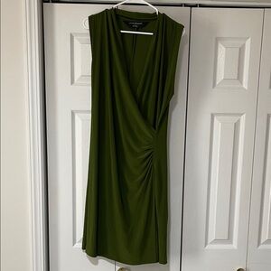 Norma Kamali Green Wrap Dress